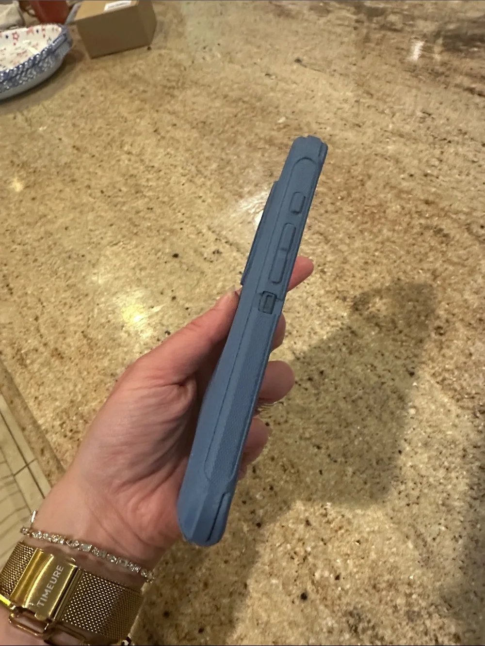 OtterBox Blue and Black Dual-Layer Phone Case